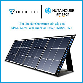 Mua Tấm năng lượng mặt trời Tấm Pin mặt trời gấp gọn BLUETTI SP120 120W Tấm năng lượng SolarPanel Di động Cắm trại