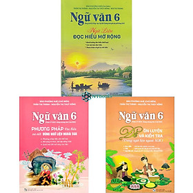 Combo 3 cuốn sách Ngữ Văn 6 - Đề ôn luyện và kiểm tra + Phương pháp đọc hiểu và viết + Ngữ liệu đọc hiểu mở rộng