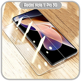 Kính cường lực cho Xiaomi Redmi Note 11 Pro Plus 5G - Trong Suốt