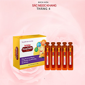 Siro Ăn Ngon Hoa Thiên KID Hộp 20 ống 10ml giúp hổ trợ hệ tiêu hóa cho bé