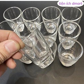 combo 10 chén uống rượu mắt trâu bằng nhựa , nhựa Việt Nhật PP cao cấp