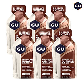 GU Energy Gel Năng Lượng Hỗ Trợ Tăng Sức Bền Vị Chocolate Outrange