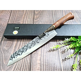 Mua DAO BẾP - DAO THÁI HOA VĂN KHÂU ĐỒNG MÃ A4 DT157 NT topcomshop vn