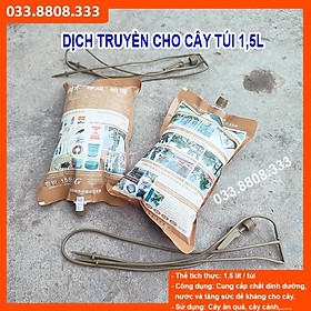 DỊCH TRUYỀN NÂU DÙNG CHO CÂY TÚI  TO 1.5LIT - HỖ TRỢ CÂY PHỤC HỒI NHANH