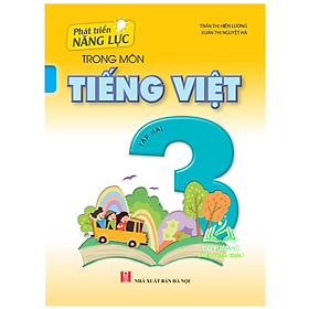 Sách - Phát triển năng lực trong môn Tiếng việt lớp 3 - tập 2