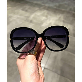 Kính râm nữ thời trang đi đường chống nắng gọng xoắn thời trang sành điệu