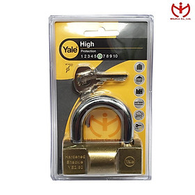 Mua Ổ khóa Yale YE2 thân đồng 3 chìa răng cưa - MSOFT