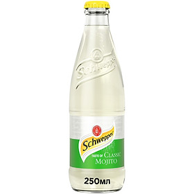 Schweppes Taste of Classic Mojito 250ml - Nước ngọt có ga vị cocktail cổ điển SCHWEPPES 250ml