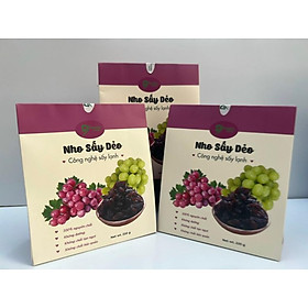[OCOP Nho sấy dẻo Túi giấy 220gr