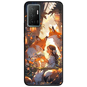 Ốp lưng cho Vivo V23e - Y31 - Y51 - Y55 - Y55s - Y55 2022 - Cô Gái Và Cáo - Hàng Chính Hãng