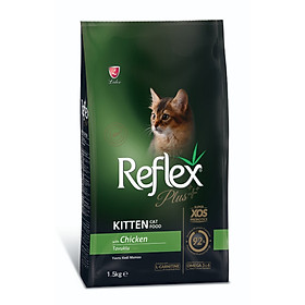 Thức ăn cho mèo Reflex Plus Kitten Food Chicken (1,5kg)