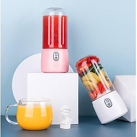 Mua Máy xay sinh tố mini tích điện cầm tay du lịch loại 6 lưỡi màu ngẫu nhiên - GDHN Loại Tốt