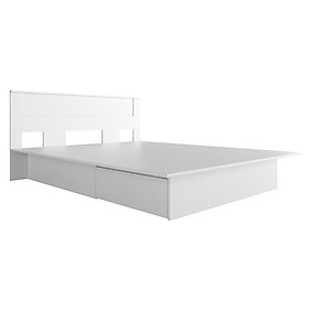 GRAMERCY, Giường ngủ 2 hộc tủ kéo phong cách hiện đại BED_058, 206x85cm