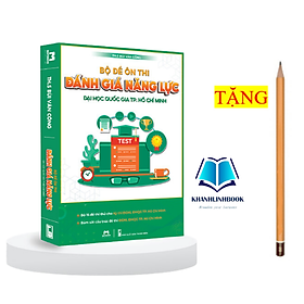 Sách - Bộ đề ôn thi  đánh giá năng lực ĐHQG TP.HCM (Masterbook)