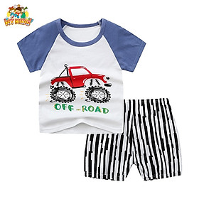 Bộ Quần Áo Bé Trai ,Gái  NT KIDS Chất Liệu COTTON Họa Tiết Vui Vẻ