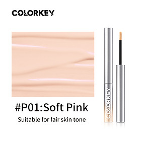Colorkey Liquid Concealer Cream Natural Poreless Full Coverge for Eye Dark Circle Makeup Cosmetic