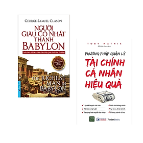 Hình ảnh Combo 2 cuốn sách Tư Duy Trong Tài Chính / Kinh Doanh Thành Công : Phương Pháp Quản Lí Tài Chính Cá Nhân Hiệu Qủa + Người Giàu Có Nhất Thành Babylon (Tái Bản 2020)