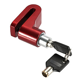 Khóa Phanh Đĩa Chống Trộm Xe Máy – Đỏ
