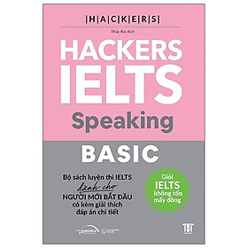 Sách Hackers IELTS Basic- Speaking