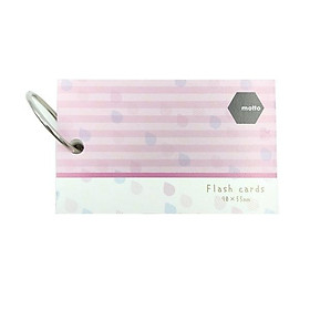 Giấy Note Motto Flash Cards CYFC90-PK (200g) - Màu