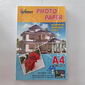 Mua Giấy in ảnh Parrot 160Gsm A4 1 mặt bóng