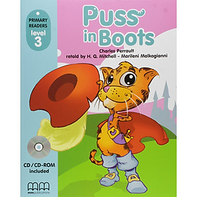MM Publications: Truyện luyện đọc tiếng Anh theo trình độ - Puss In Boots Student'S Book (With Cd-Rom) British & American Edition