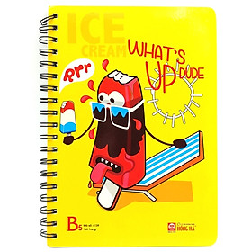 Sổ Lò Xo Cool 4139 B5 (160 Trang) - Mẫu 1 - What's Up Dude