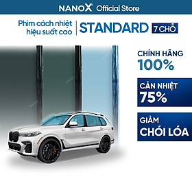 Phim cách nhiệt ô tô 7 chỗ gói giá rẻ NanoX
