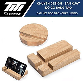 Mua Giá Đỡ Điện Thoại mini Titi Wood TMS01 bằng gỗ sồi phủ Veneer cao cấp  thiết kế tinh xảo