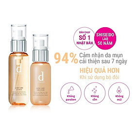 BỘ ĐÔI D PROGRAM HỖ TRỢ TRỊ MỤN HOÀN HỎA (NƯỚC CÂN BẰNG CHO DA MỤN 125ML + SỮA DƯỠNG CHO DA MỤN 100ML)