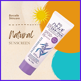 Kem chống nắng nâng tông SPF 50 tuýp 70gr màu tím hatomugi