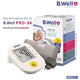 Máy đo huyết áp bắp tay B.Well Swiss PRO-36  CÓ GIỌNG NÓI