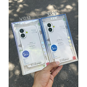 Ốp lưng dành cho iPhone 16 Pro Max, iPhone 16 Pro, iPhone 16 Plus, iPhone 16 hiệu X&M cứng trong siêu mỏng, không ố, bảo vệ máy cao cấp - Hàng chính hãng