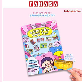 Quyển Tập Tranh DIY - Bánh Gấu Khéo Tay - Cô Tiên Xanh