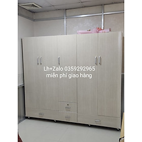 Tủ nhựa đài Loan 5 cánh