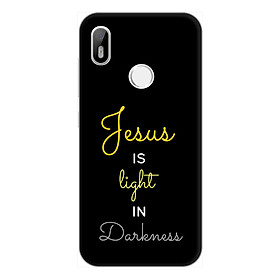 Ốp lưng điện thoại Vsmart Joy 1 hình Jesus Is Light - Hàng chính hãng