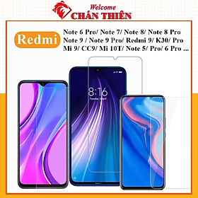 Mua Kính Cường Lực Dành Cho Xiaomi Redmi Note 7 Pro /Note 8 Pro /Note 9 Pro / Redmi 6 Pro/ Redmi 9/ K30 /Mi 9/ Note 5 Pro Trong Suốt