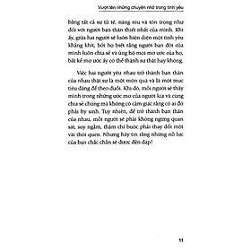 Vượt Lên Những Chuyện Nhỏ Trong Tình Yêu (Tái Bản 2011)