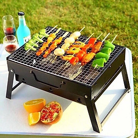 Bếp Nướng Than Hoa Không Khói Nướng BBQ Ngoài Trời - Lò Nướng Than Không Khói Trong Nhà Dã Ngoại Du Lịch