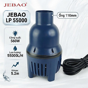 Máy Bơm Tạt Jebao LP 55000 (560W-55000L/H) - Bơm Chìm Lưu Lượng Khủng Cho Hồ Koi Lớn, Thác Thấp
