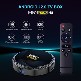 Mua Đầu Android HK1RBOX H8 ANDROID 12  New 2022  Ram 2GB  Android 12