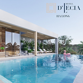 D'Lecia Hotel 4* Hạ Long - Gói 02 Bữa Ăn, Hồ Bơi, Khách Sạn Ngay Trung Tâm Bãi Cháy, Thuận Tiện Thăm Vịnh