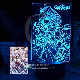 Mua Đèn Ngủ Genshin Impact Kamisato Ayaka Type 04 16 MÀU TUỲ CHỈNH GGSI2304
