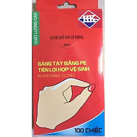 Hộp 100 chiếc  găng tay tự hủy sinh học/ một lần dùng siêu mỏng-dai-bảo vệ đôi tay