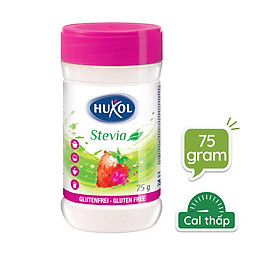 Đường Ăn Kiêng Huxol Cỏ Ngọt Stevia Tự Nhiên 75g- Nhập khẩu chính hãng từ Đức