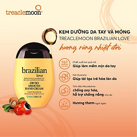 Kem dưỡng da tay Treaclemoon Brazilian Love hương quả nhiệt đới 75ML