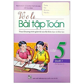 Sách - Vở ô li bài tập Toán Lớp 5 - Quyển 1