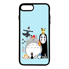 Ốp lưng dành cho Iphone 8 Plus G.H.I Đen Nền Xanh - Hàng Chính Hãng