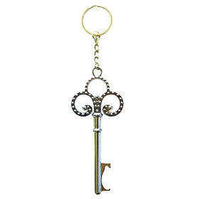 Heart-shaped Key Bottle Opener With Keychain For Wedding Party Favors