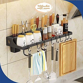 Mua Gía treo đồ nhà bếp giá cài dao /kéo  Đồ dùng nhà bếp đa năng bằng Inox Không Gỉ Có Chỗ Cắm Đũa Thìa (Hàng cao cấp)
